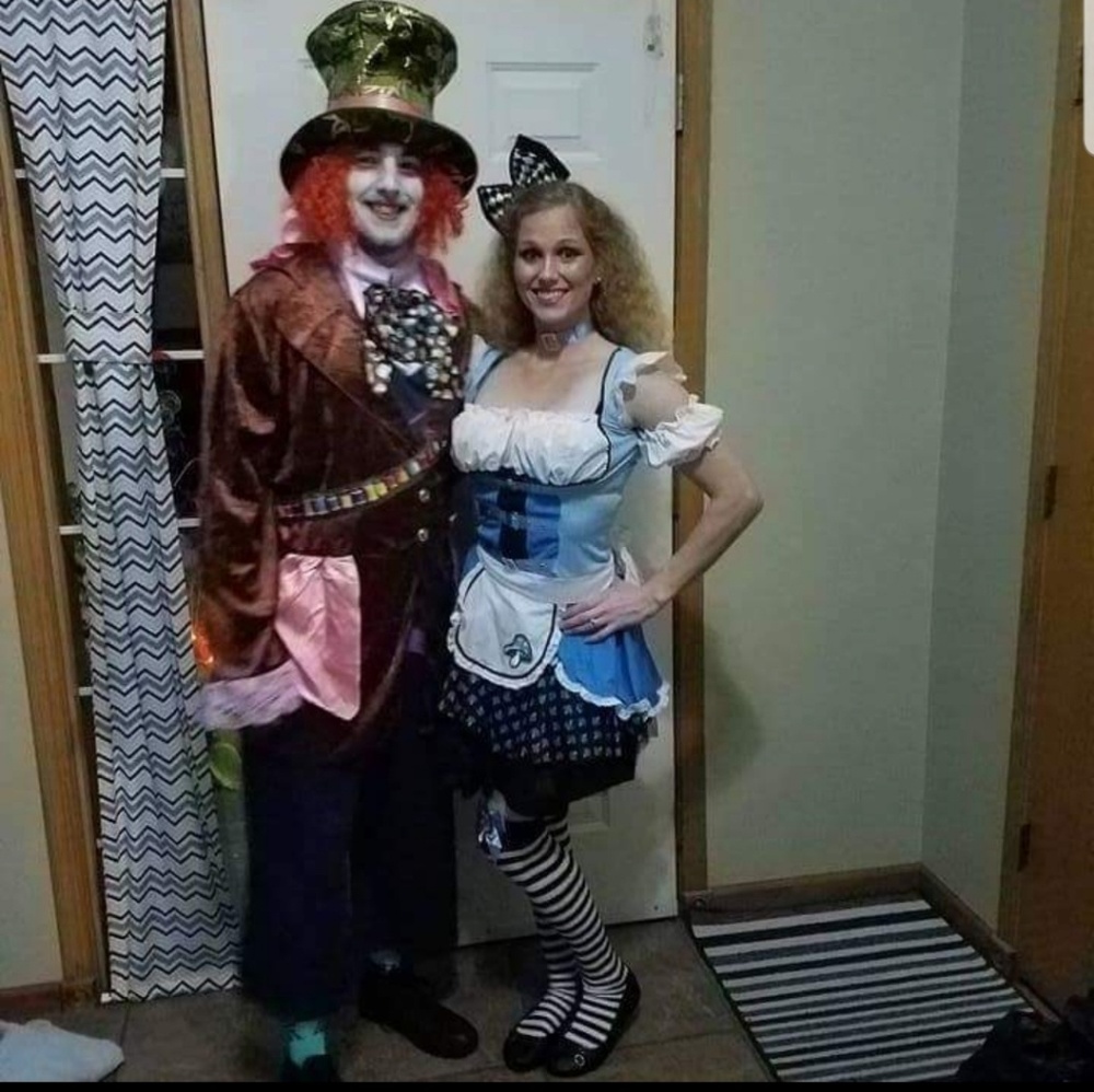 Alice and or  mad hatter costumes